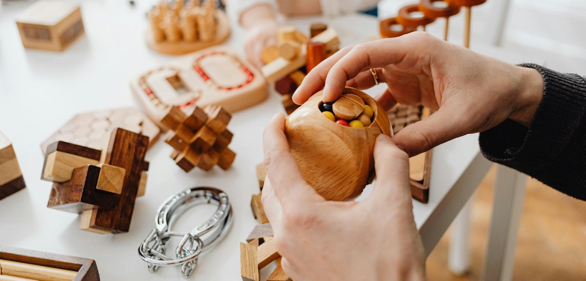 brein puzzelende man