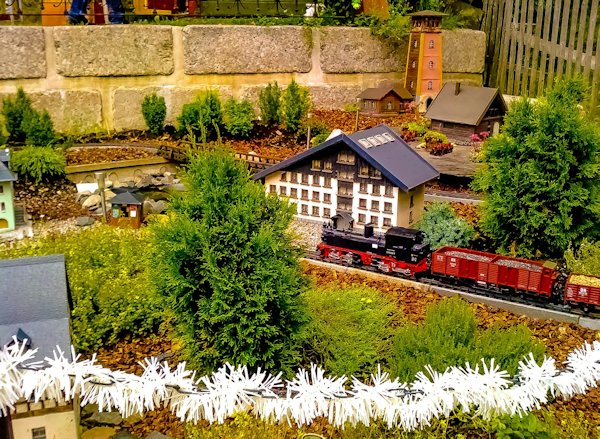 modeltrein landschap