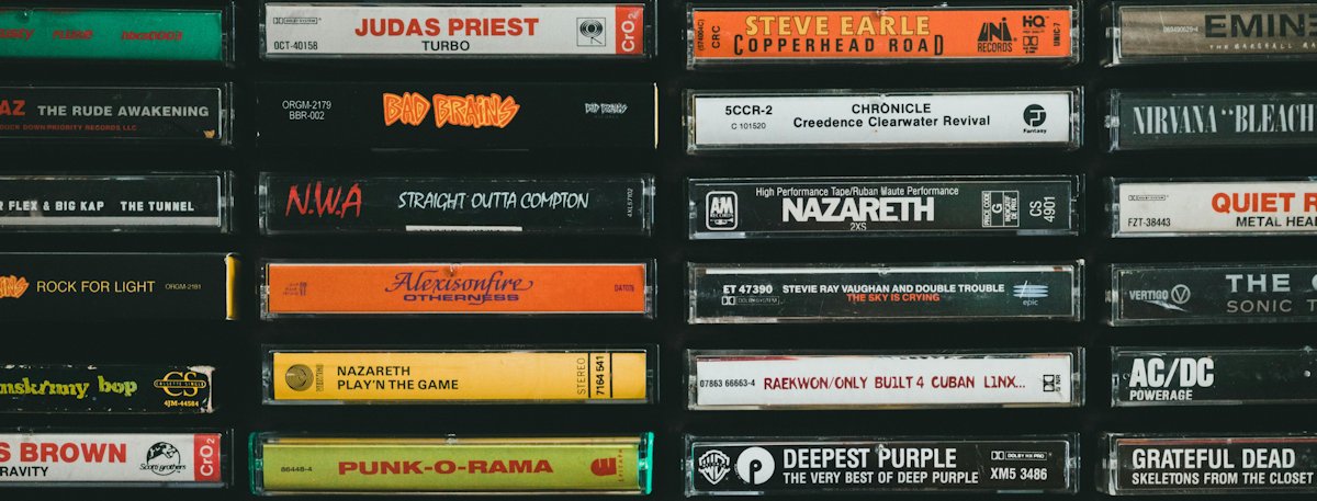 cassettebandjes verzameling
